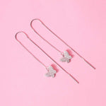 Load image into Gallery viewer, Chamakti Titli Sui Dhaga Earrings