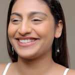 Load image into Gallery viewer, Chamakta Sitara Sui Dhaga Earrings