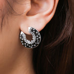 Load image into Gallery viewer, Crescent Moonlit Earrings
