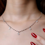 Load image into Gallery viewer, Crystal Drop Mangalsutra Necklace