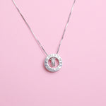 Load image into Gallery viewer, Dual Charm Roman Numeral Necklace