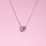 Load image into Gallery viewer, Eternal Ruby Circle Necklace