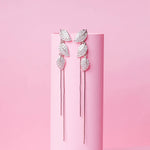 Load image into Gallery viewer, Luxe Leaf Dual Earrings