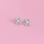 Load image into Gallery viewer, Pearl Bloom Earrings