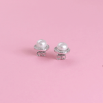Load image into Gallery viewer, Pearl Glimmer Earrings