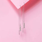 Load image into Gallery viewer, Sitaron Ki Ladi Sui Dhaga Earrings