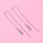 Load image into Gallery viewer, Sitaron Ki Ladi Sui Dhaga Earrings