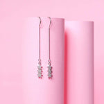 Load image into Gallery viewer, Sitaron Ki Ladi Sui Dhaga Earrings