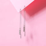 Load image into Gallery viewer, Sitaron Ki Ladi Sui Dhaga Earrings