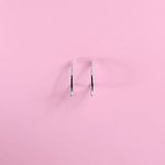 Load image into Gallery viewer, Sleek Curve Hoops Earrings