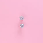 Load image into Gallery viewer, Solitaire Crystal Studs Earrings
