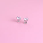 Load image into Gallery viewer, Solitaire Crystal Studs Earrings