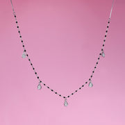 Crystal Drop Mangalsutra Necklace