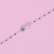 Infinity Evil Eye Mangalsutra Bracelet