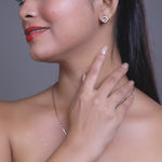 Load and play video in Gallery viewer, Circle of Elegance Pendent Set