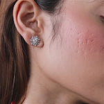 Load and play video in Gallery viewer, Snowflake Earrings
